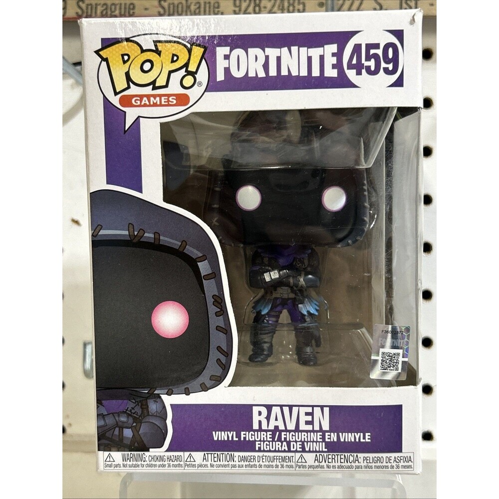 Funko Fortnite Raven Pop! Vinyl Figure #459 Games Series 1 Collectible